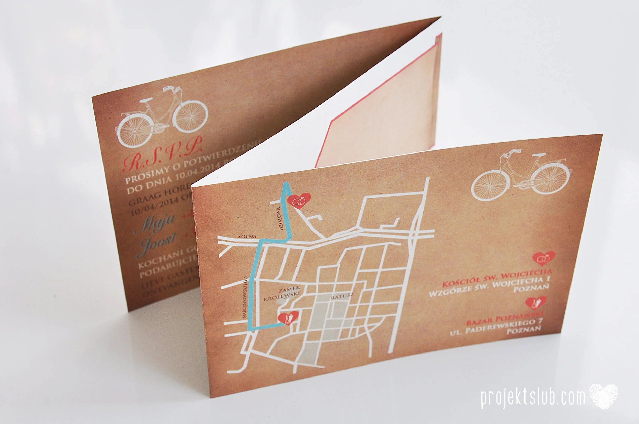 zaproszenia ślubne Holenderski Rower motyw przewodni pastelowe rustykalne eko papeteria rowerowe love Projekt Ślub (7).jpg