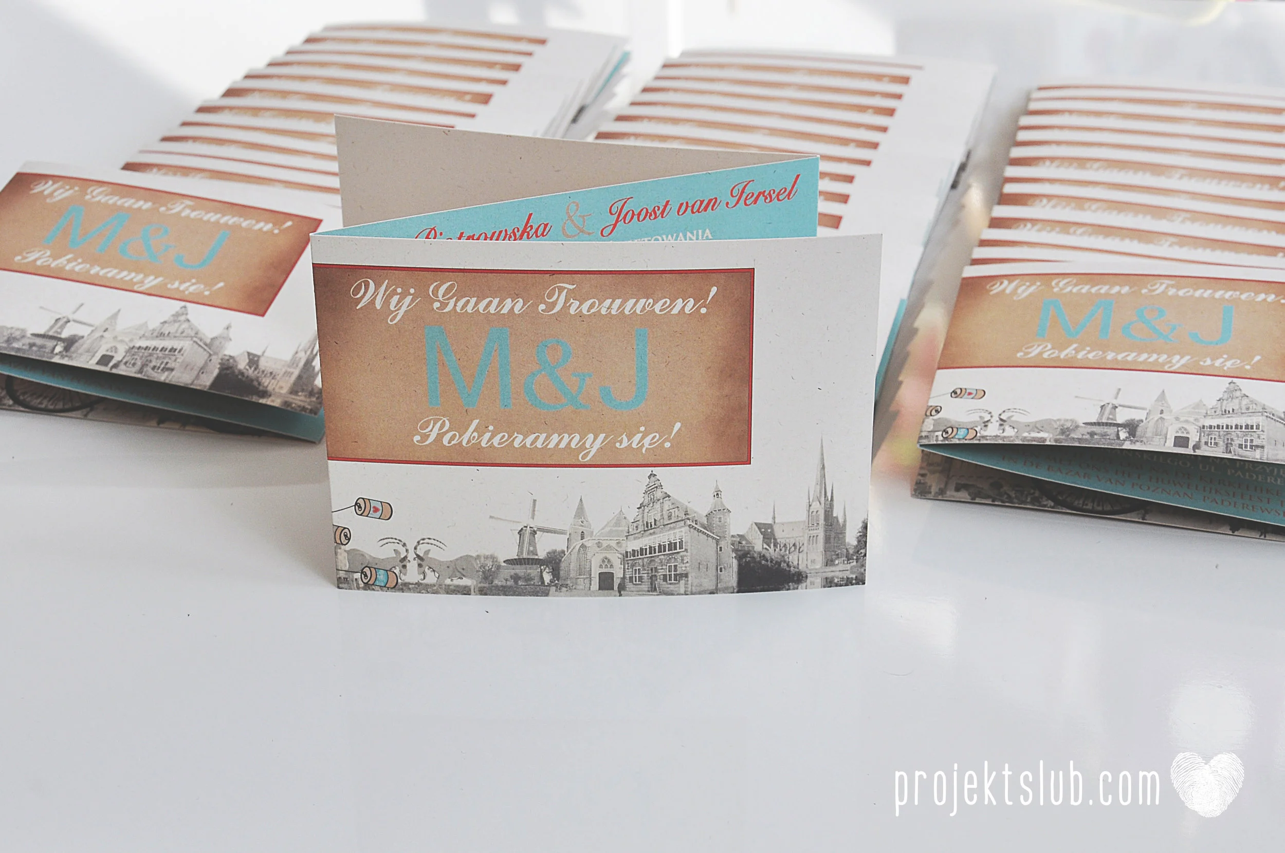 zaproszenia ślubne Holenderski Rower motyw przewodni pastelowe rustykalne eko papeteria rowerowe love Projekt Ślub (11).jpg