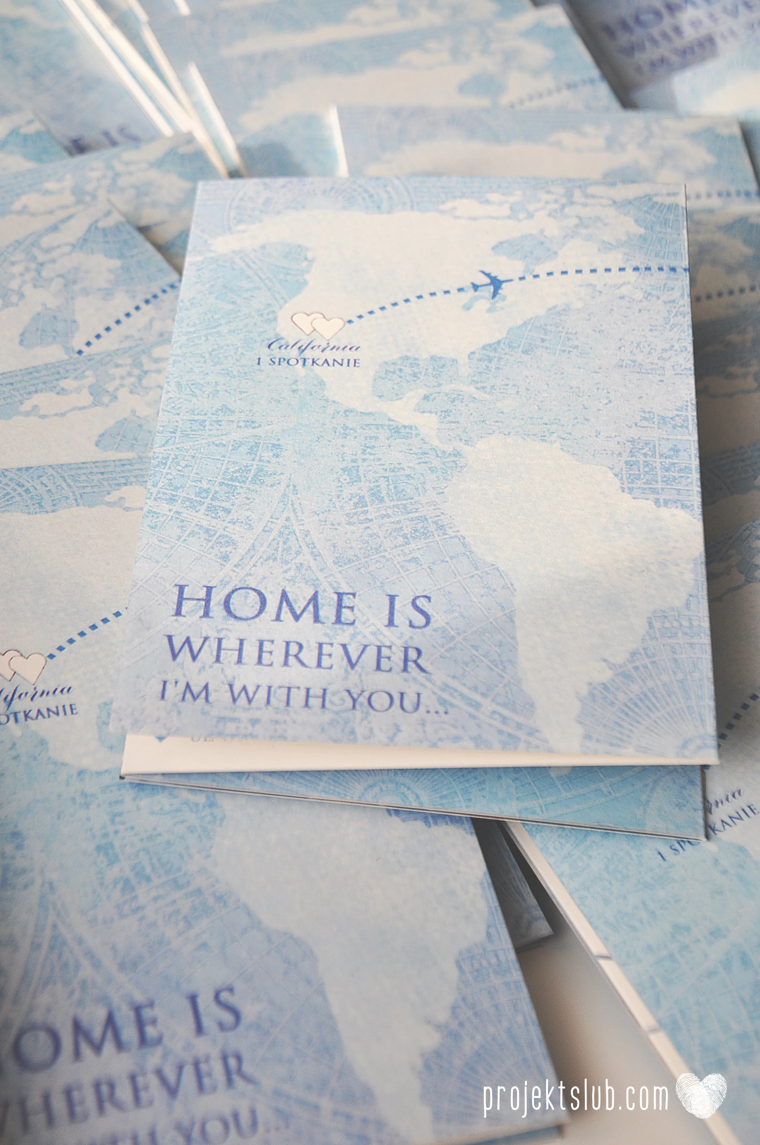 Zaproszenia ślubne papeteria motyw podróży mapa świata home is where love is samolot róża wiatrów eko Projekt Ślub (11).JPG