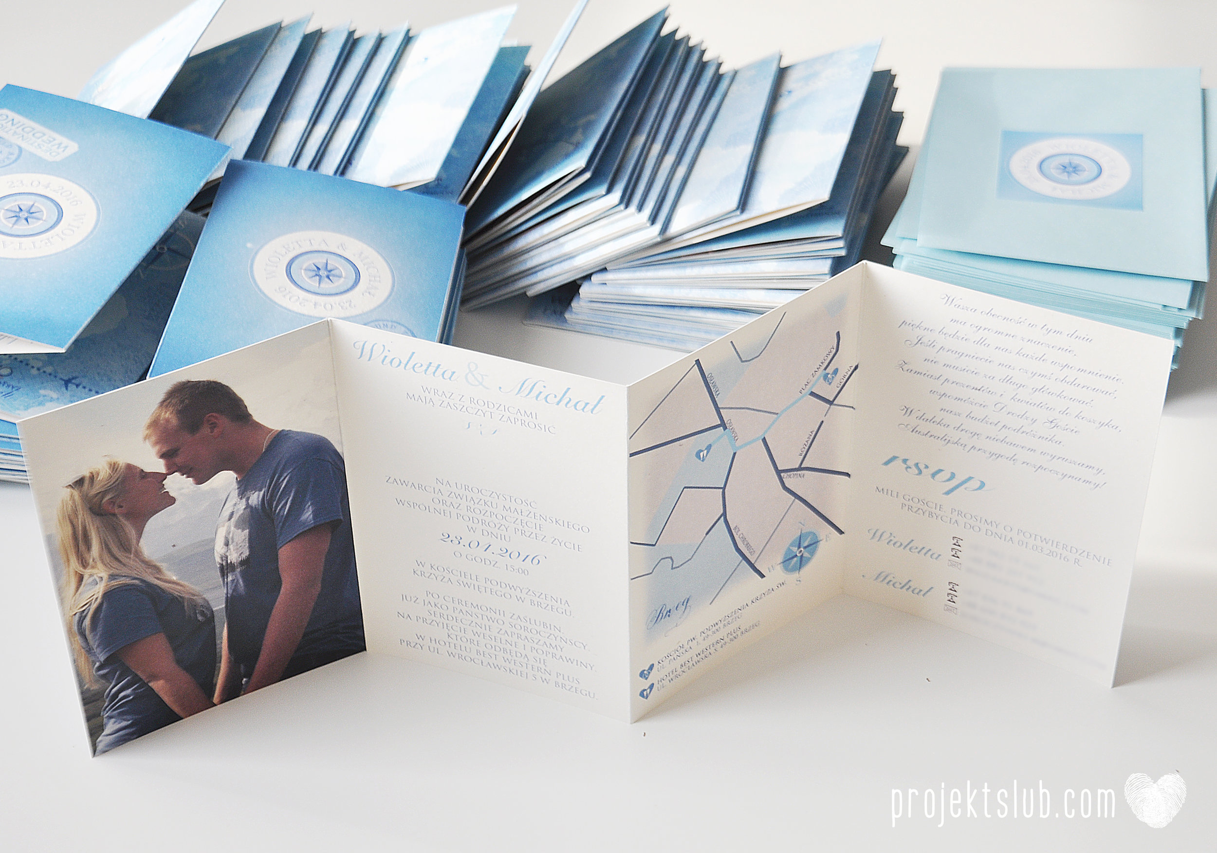 Zaproszenia ślubne papeteria motyw podróży mapa świata home is where love is samolot róża wiatrów eko Projekt Ślub (12).JPG