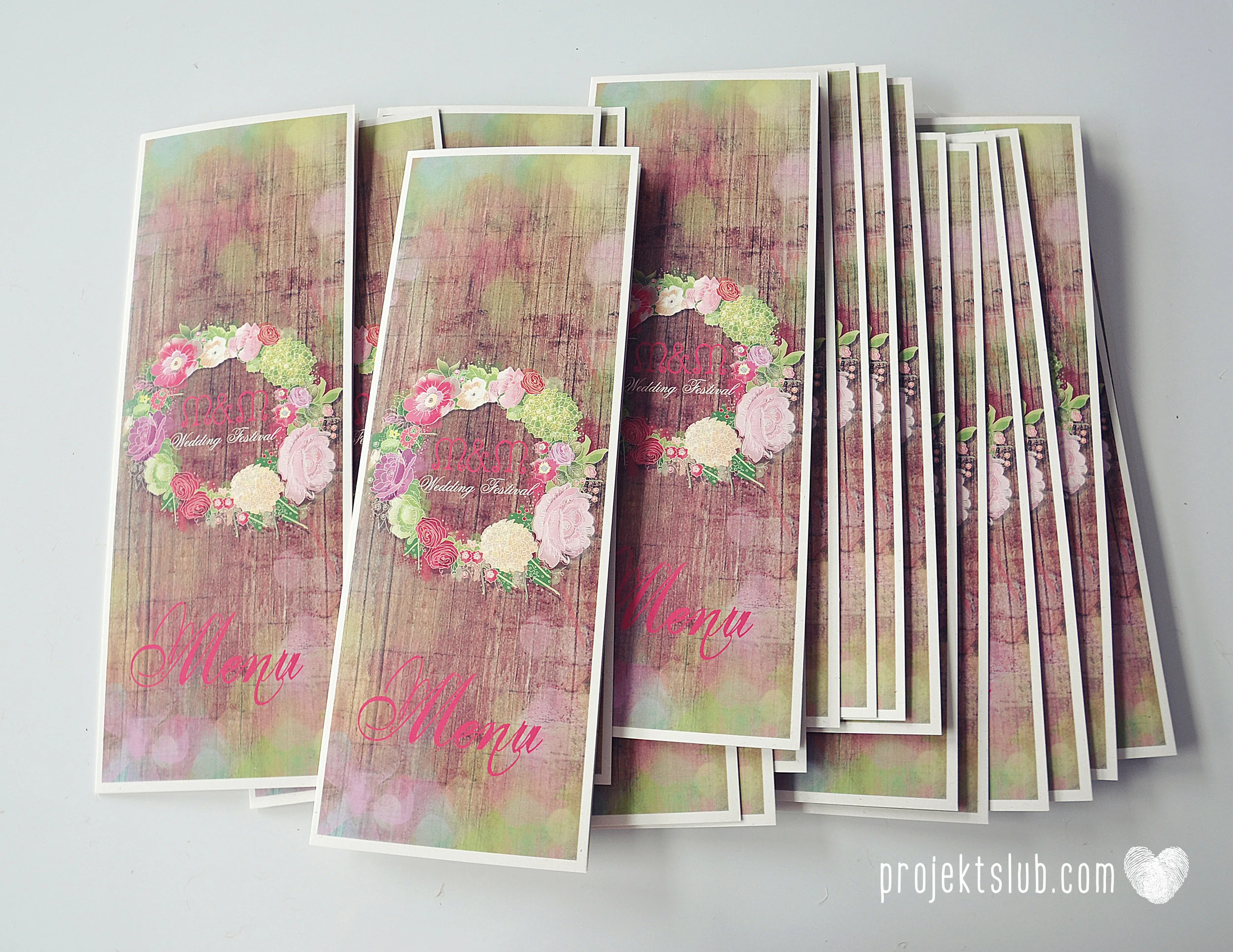 Zaproszenia ślubne wedding festival wianki kwiatowe drewno eko rustykalne boho kolorowe kwiaty festiwalowe wesele Projekt Ślub  (15).JPG