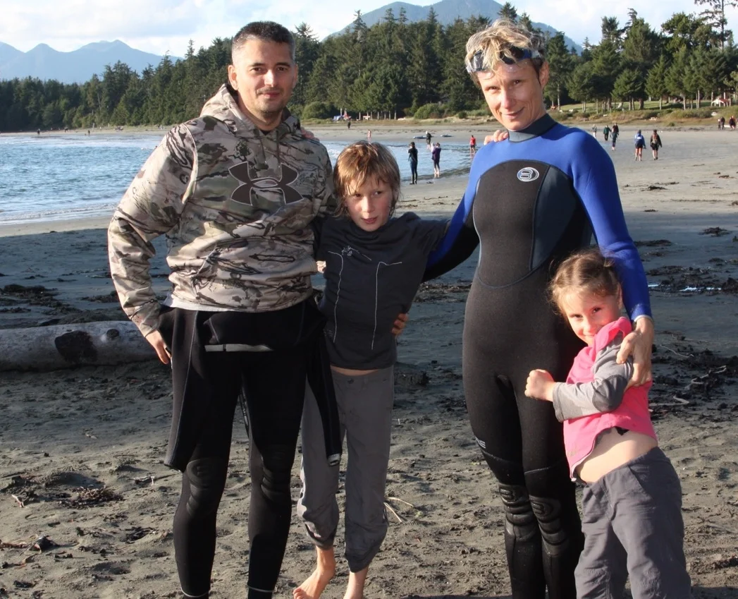 Dmitry + Tatiana, with Vasily and Anna