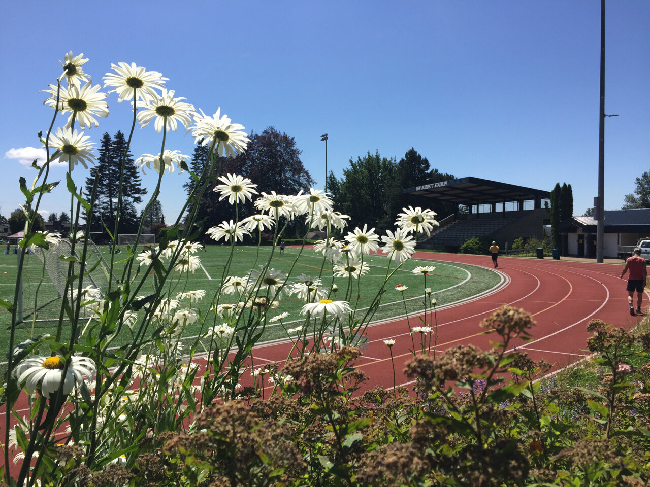 1 km to Fen Burdett Stadium