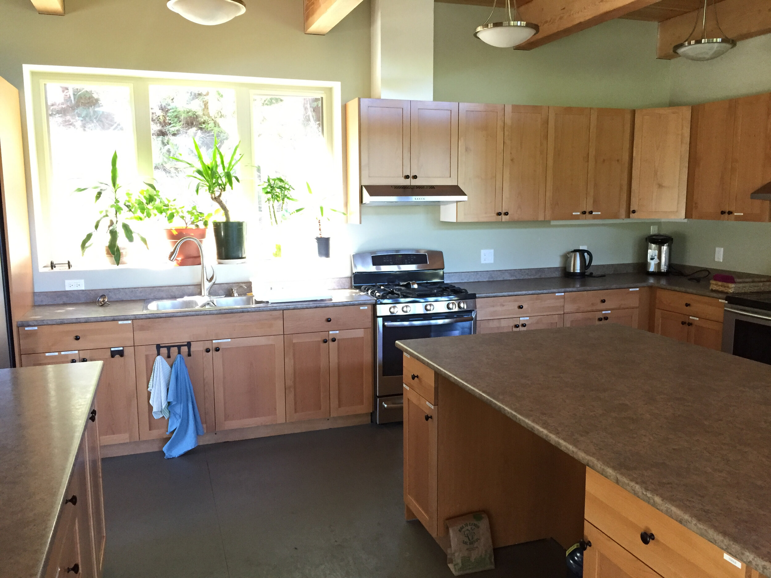 Example of common house kitchen