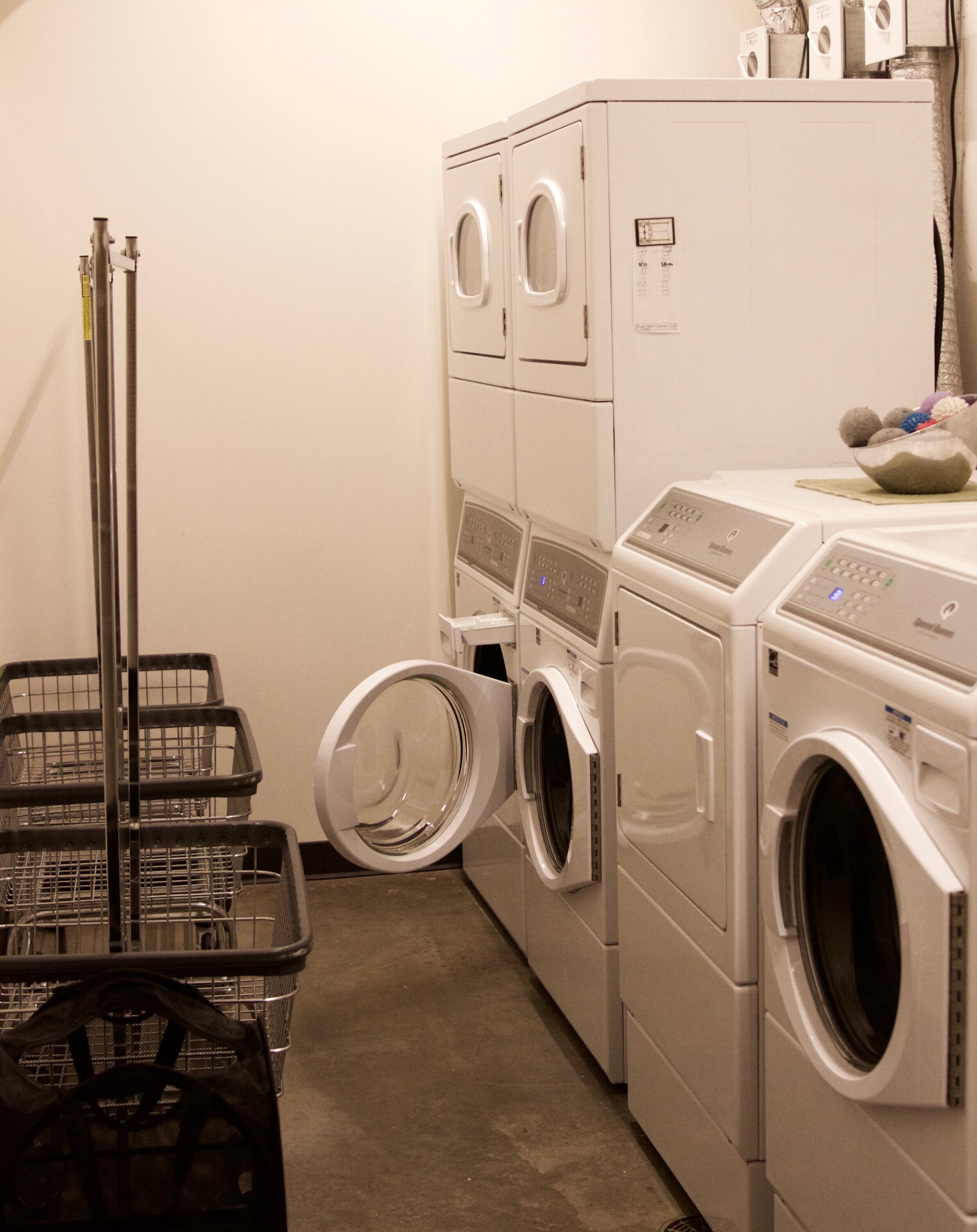 Example of shared laundry