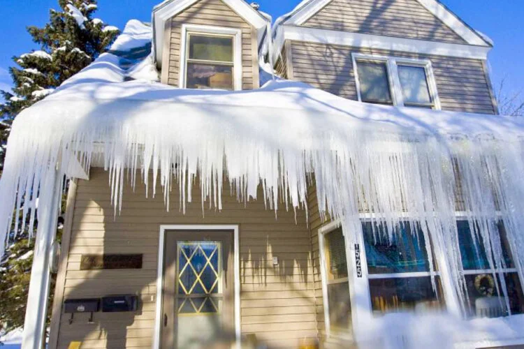 Be Aware of Ice Dams After a Major Winter Storm