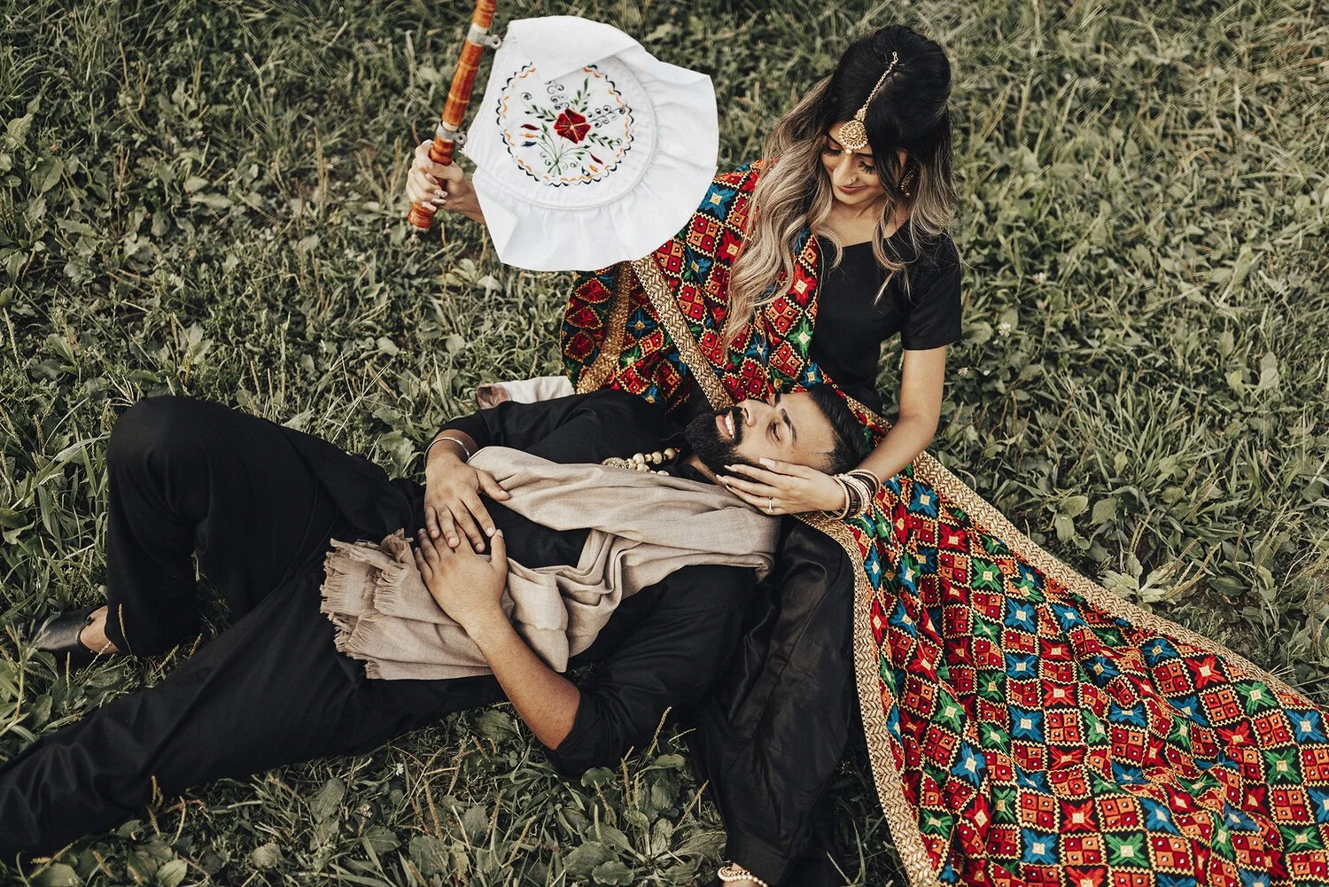 Jaspreet &amp; Gurpreet traditional Punjabi Culture photo session 