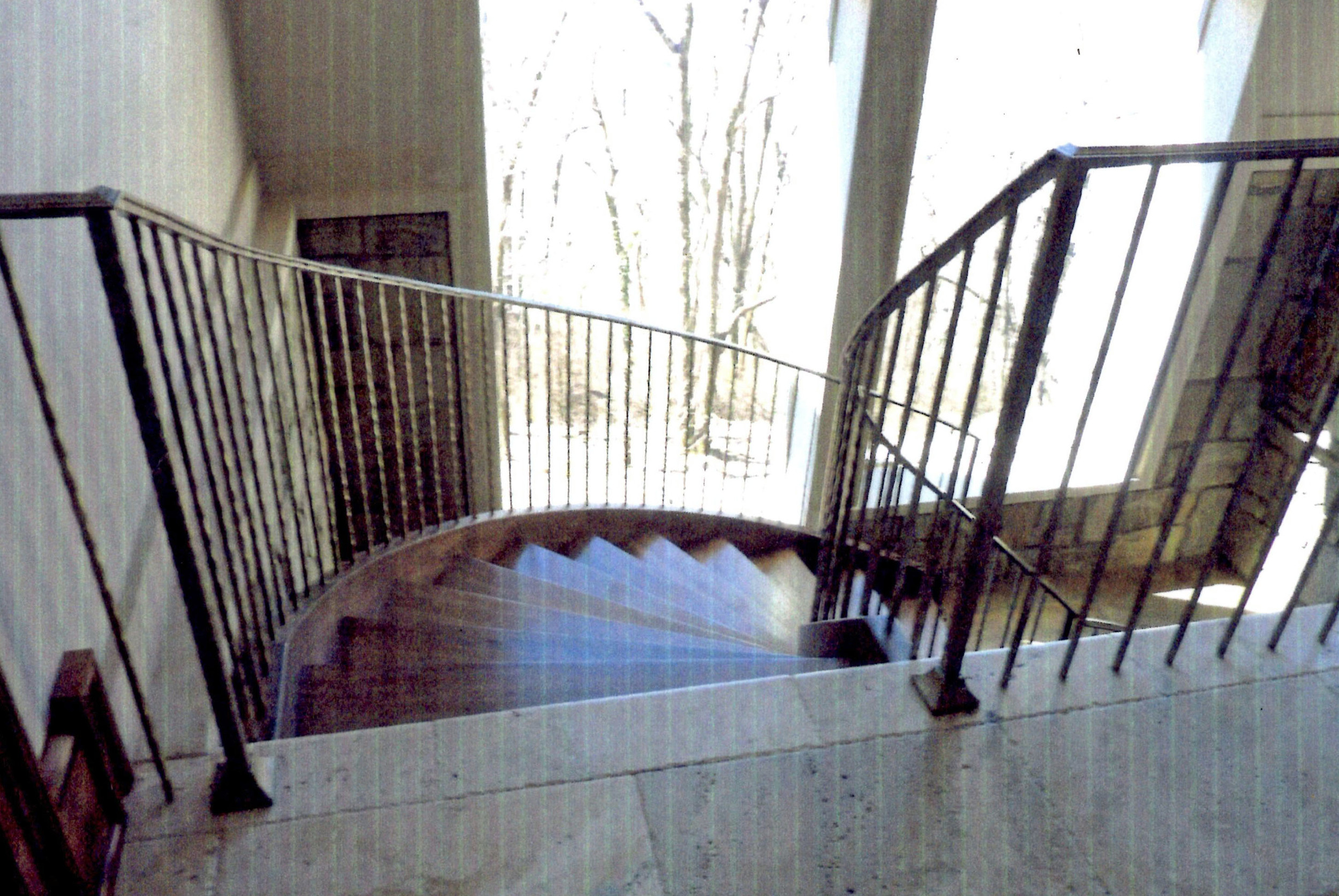 Double Helix stair railing