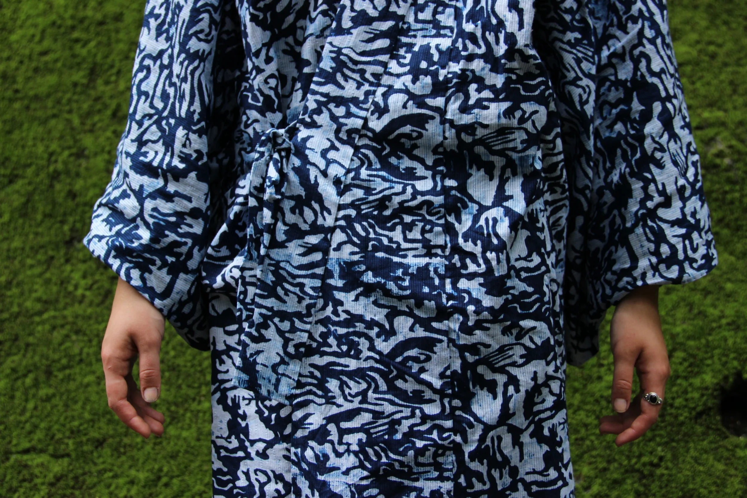 Katazome Indigo Yukata