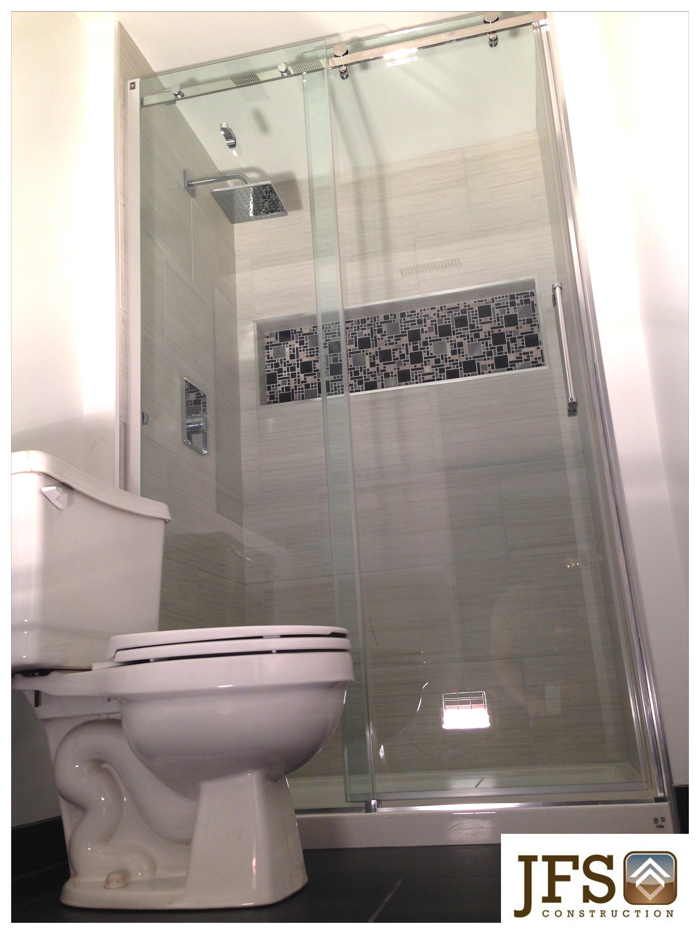 Custom Tile Shower Kitchener