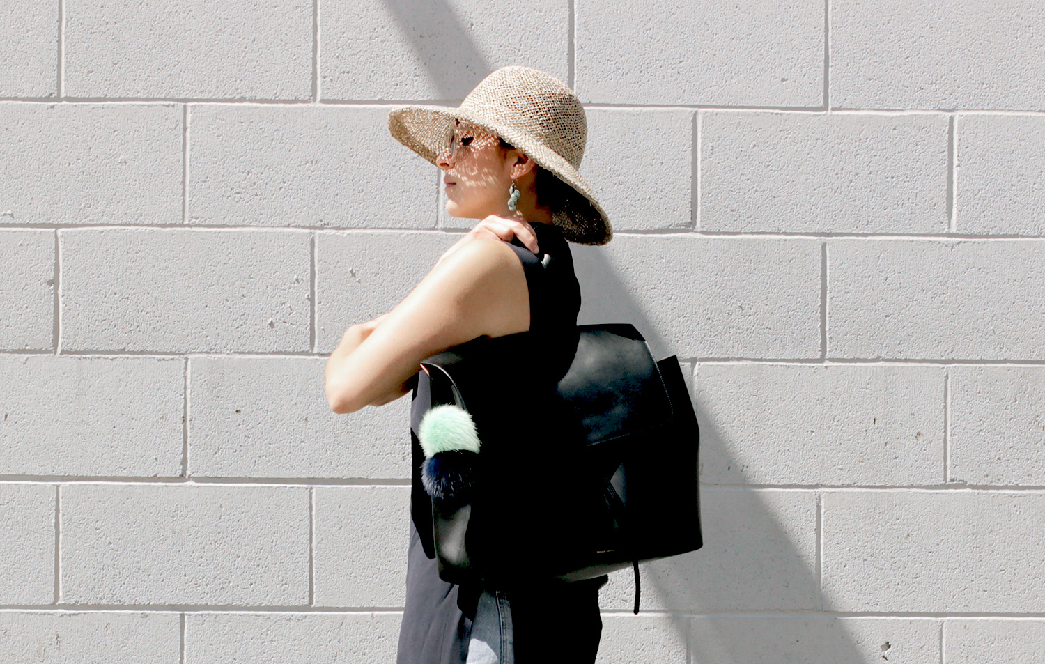 Mansur Gavriel Lady Bag, Clyde hat