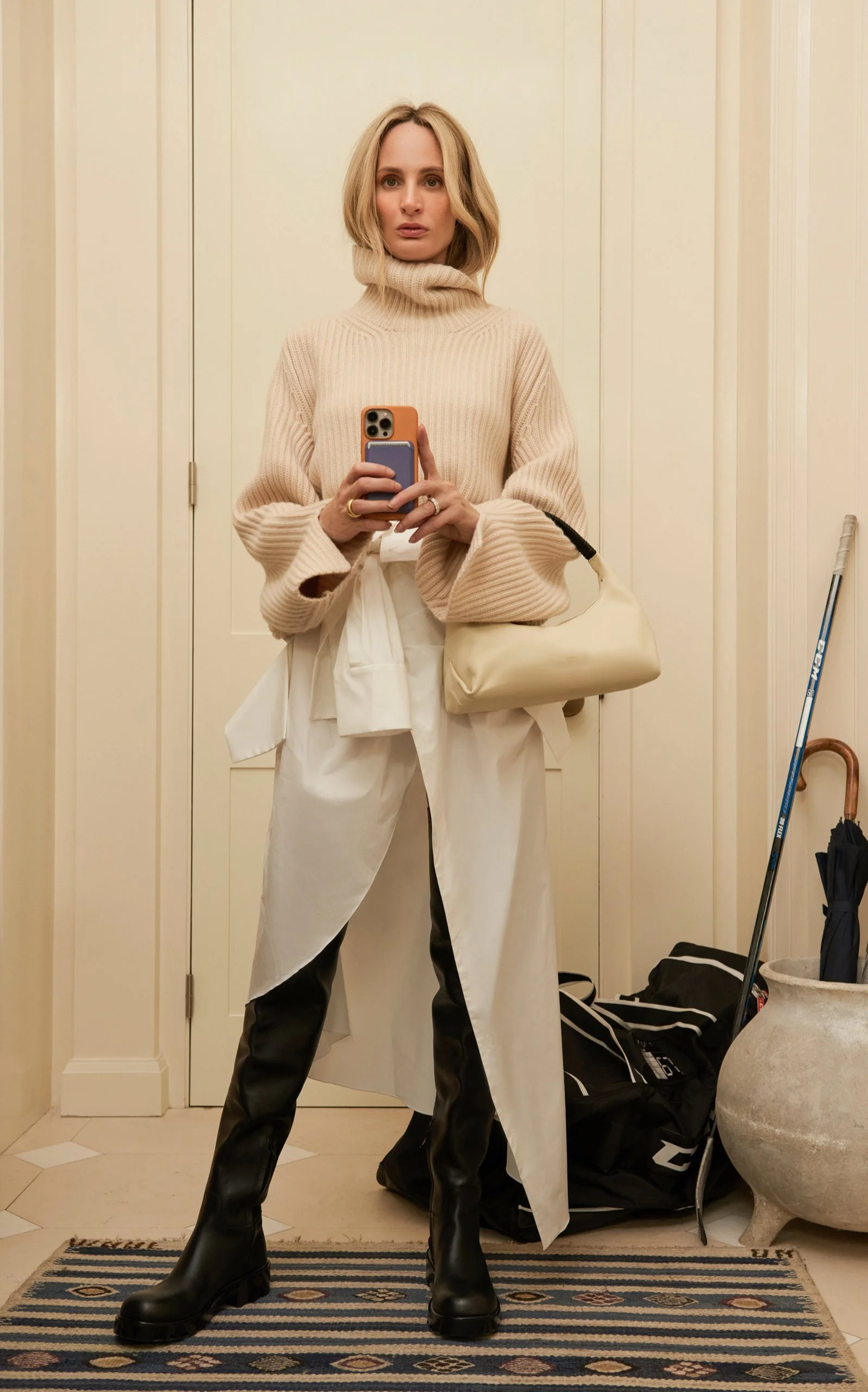 large_a-w-a-k-e-white-sleeve-effect-cotton-blend-midi-skirt-1.jpg