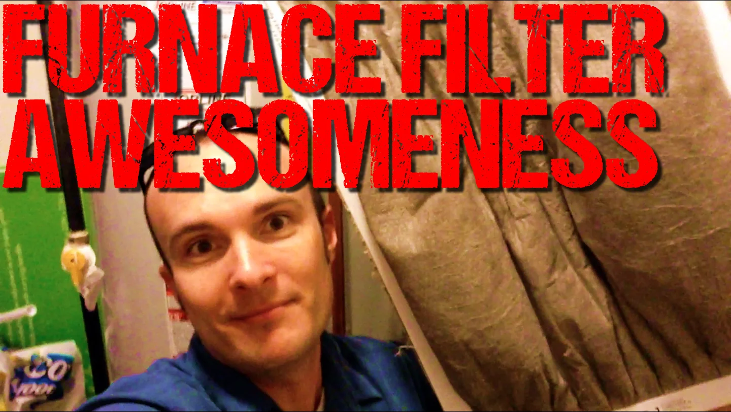HVAC FAIL! Filthy Furnace Filter