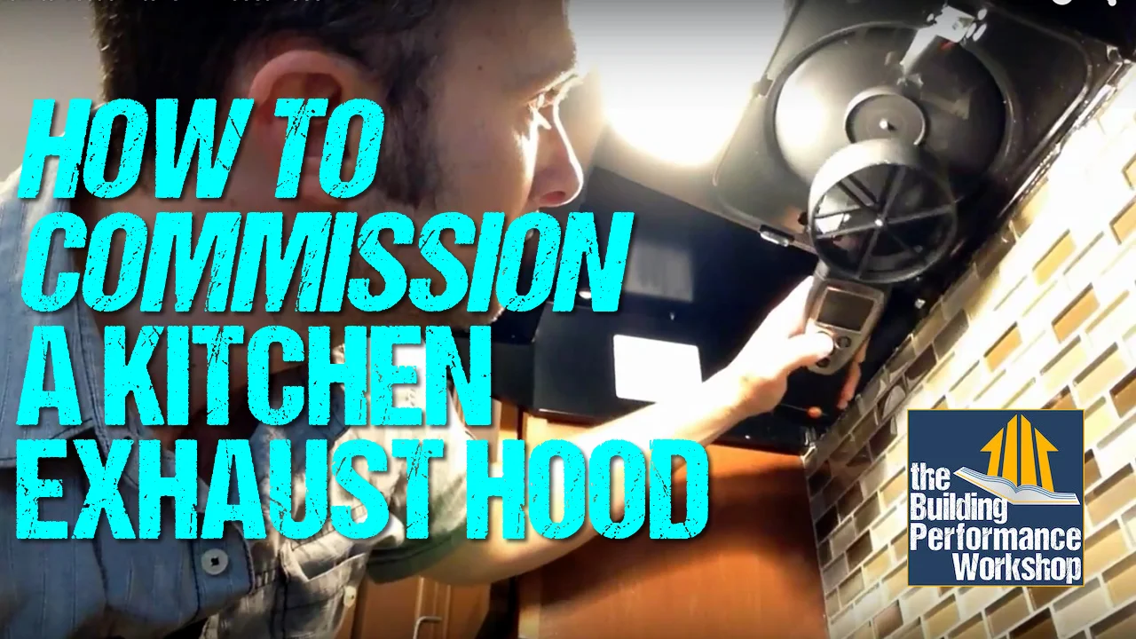 How to Test a Kitchen Exhaust Hood