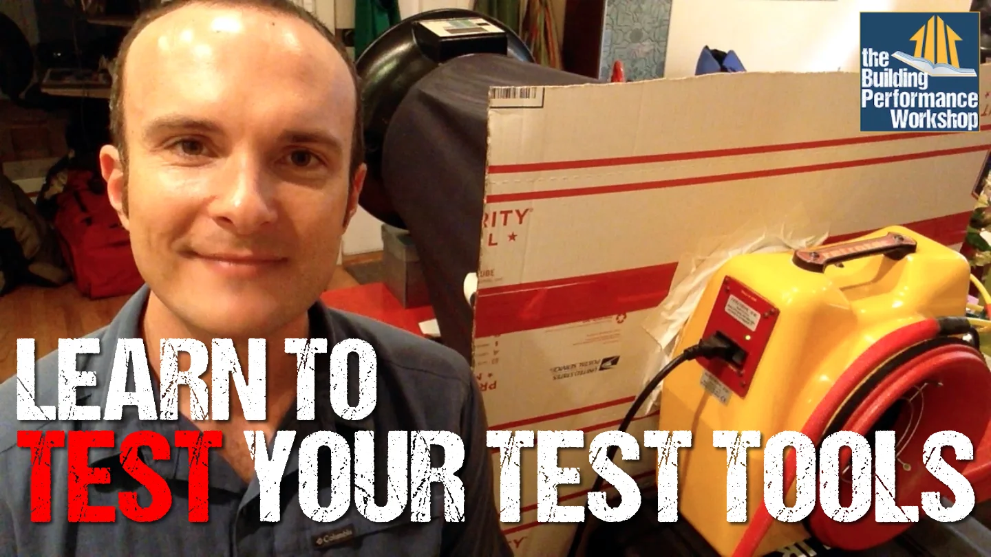 Field Check a Flow Hood Using a Duct Leakage Test Fan