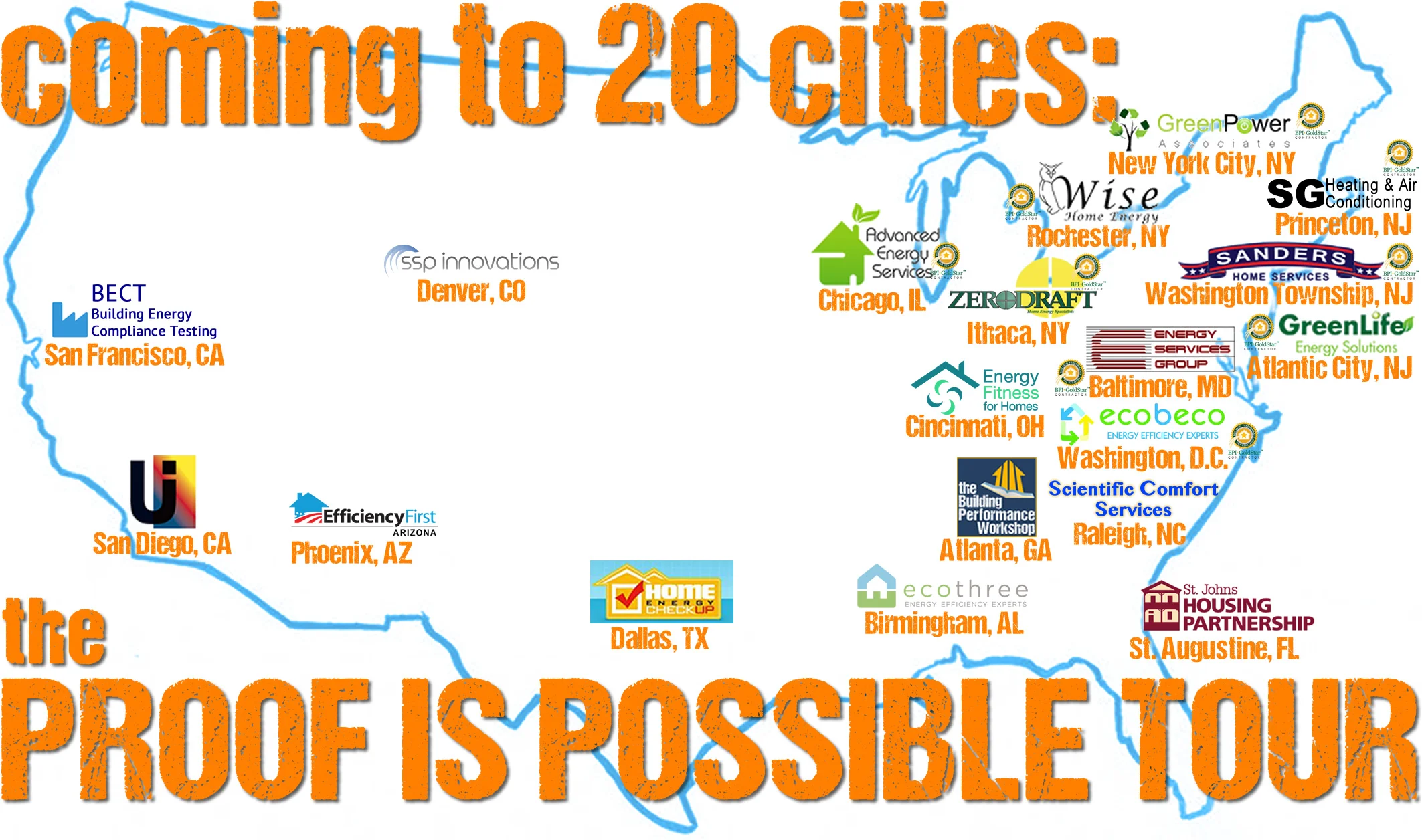 PROOF IS POSSIBLE TOUR Coming to 20 US Cities in 2016!