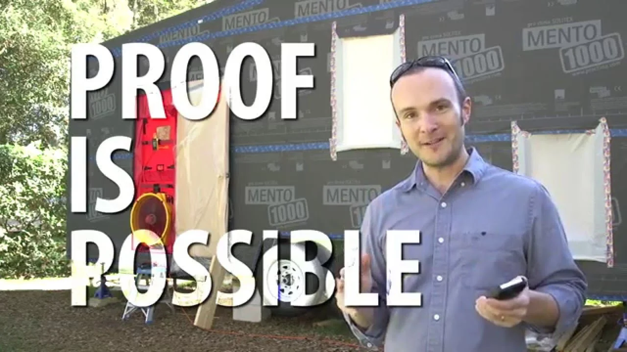 Tiny House Blower Door Test: #TinyLab Test Series #1