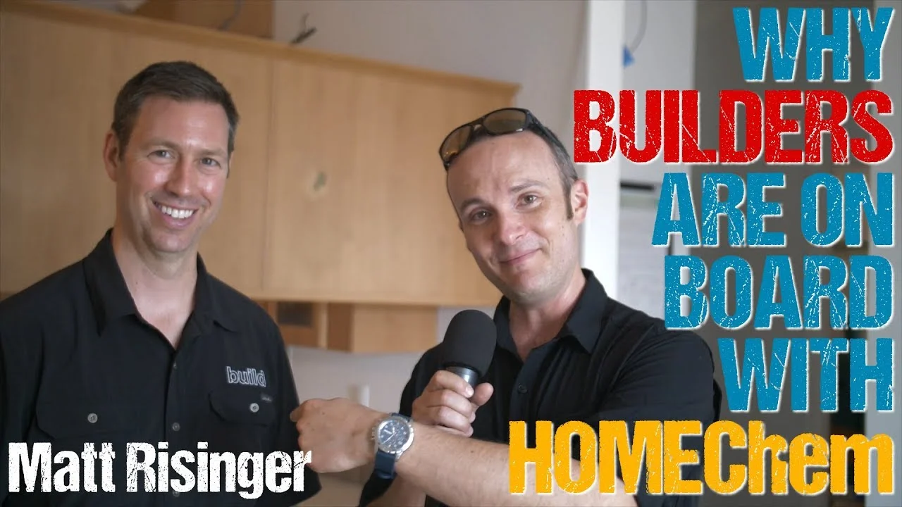 Risinger and Lunsford at the HOMEChem Test House — the Building ...