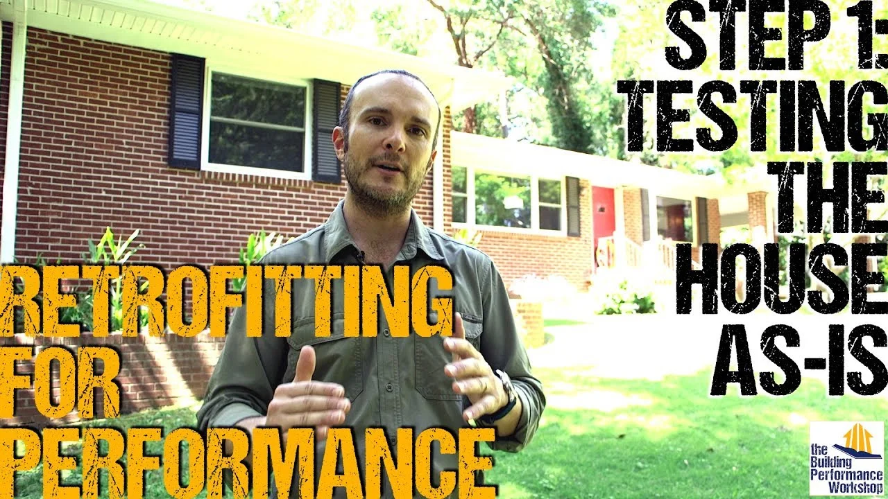 Home Improvement to Tune Performance: Test-In — the Building ...