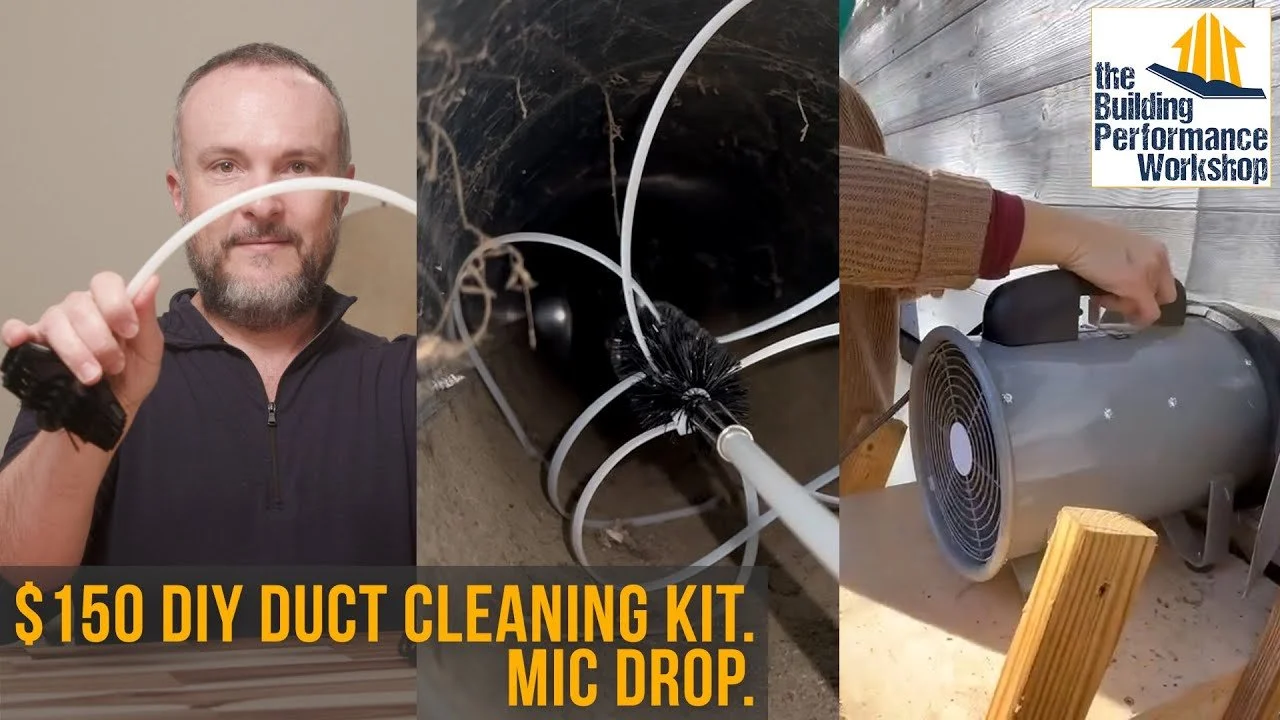 DIY Duct Cleaning Kit: ERV/HRV Intake Maintenance for Home HVAC &amp; Ventilation