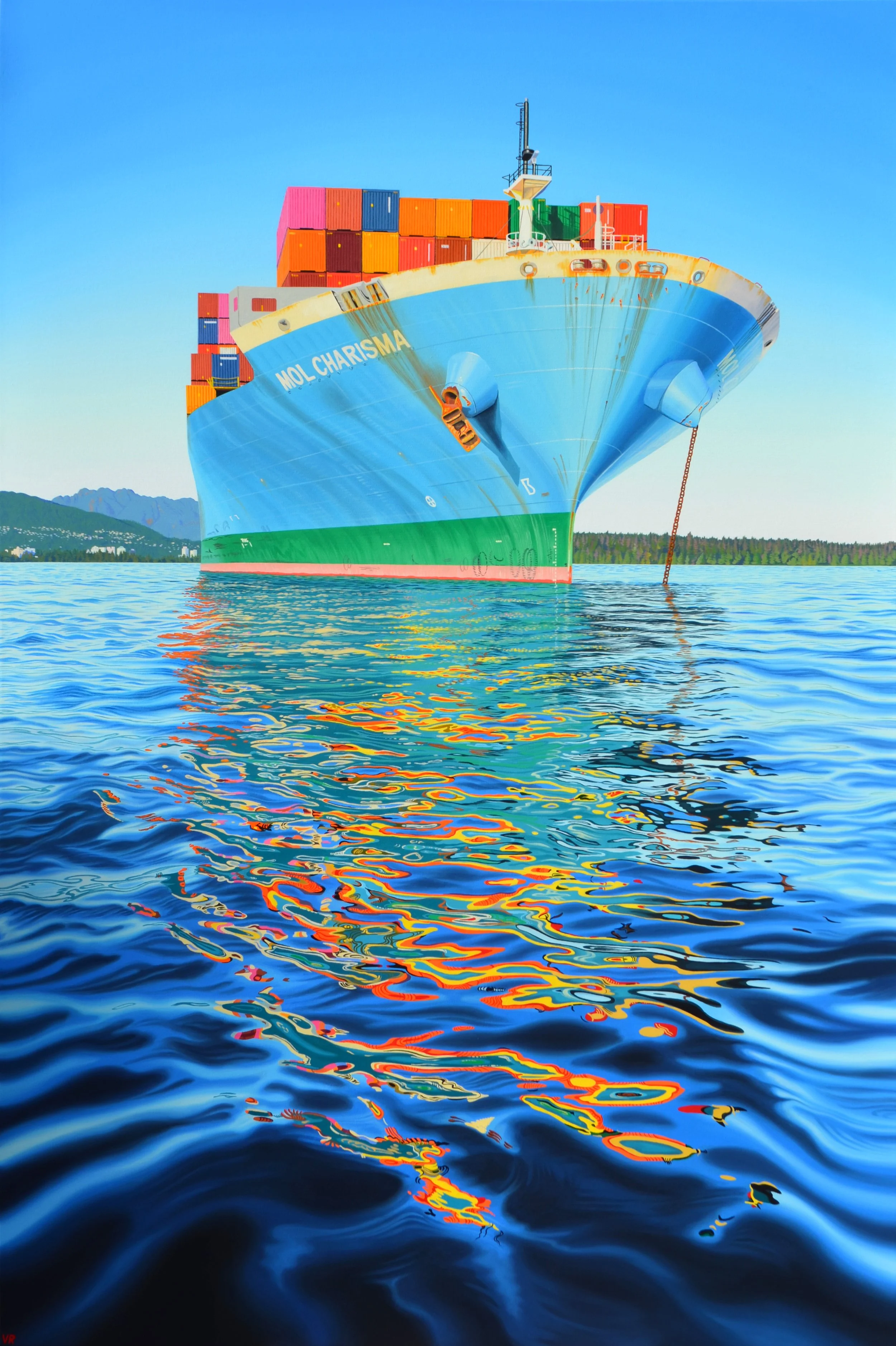   MOL CHARISMA II    60 × 40    acrylic on canvas  