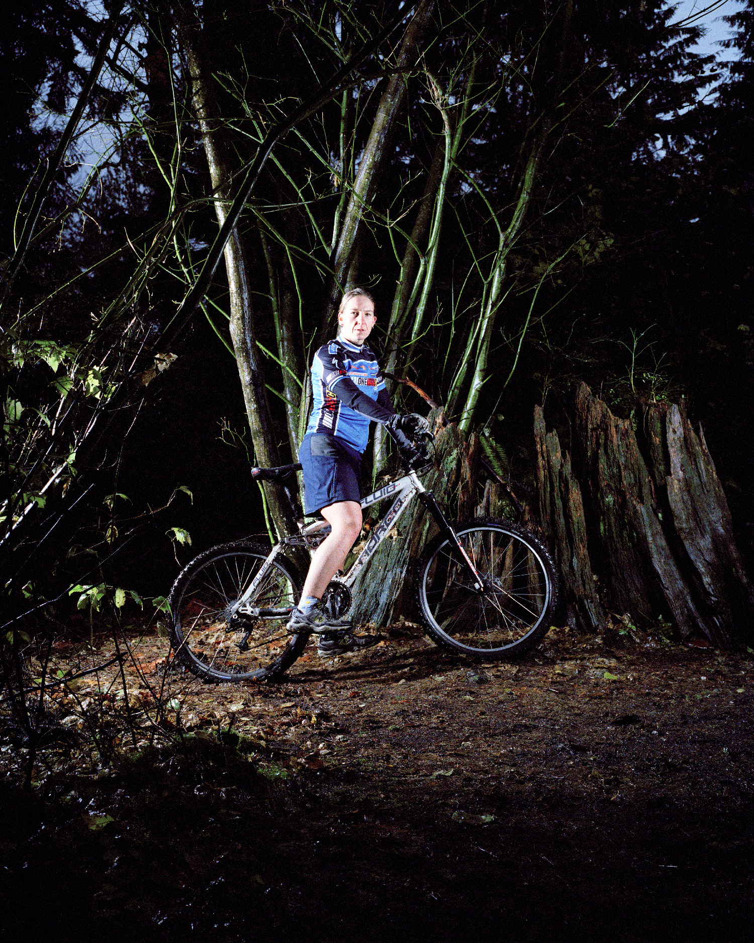 Alex, Swimming, Water Polo, and Biking, University of Victoria, Canada, 2009