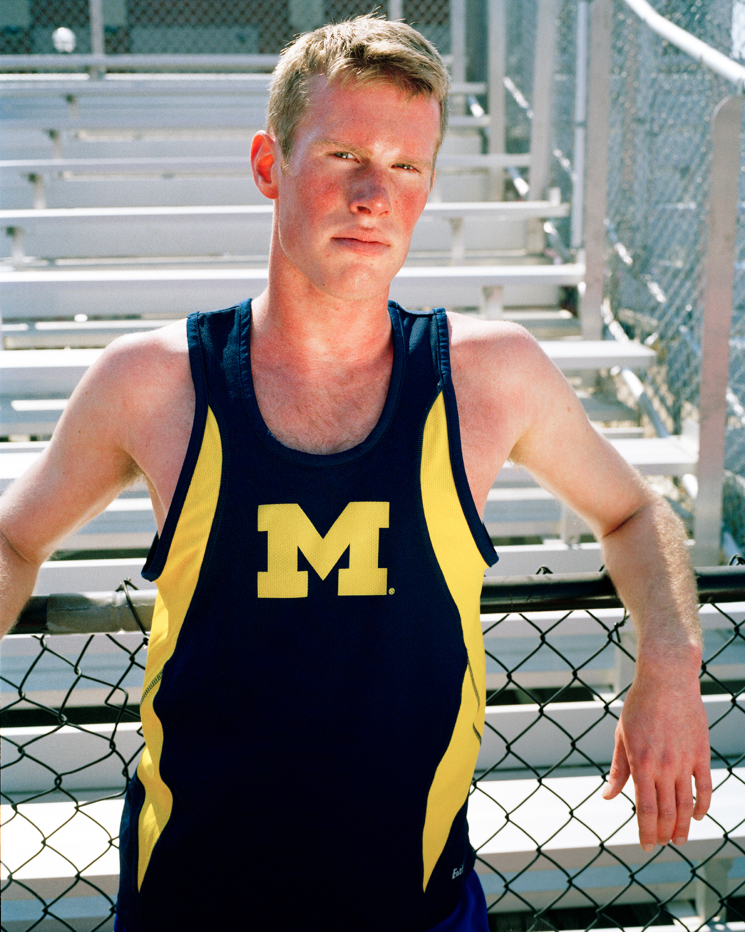 Bruce, Track and Field, University of Michigan, 2009