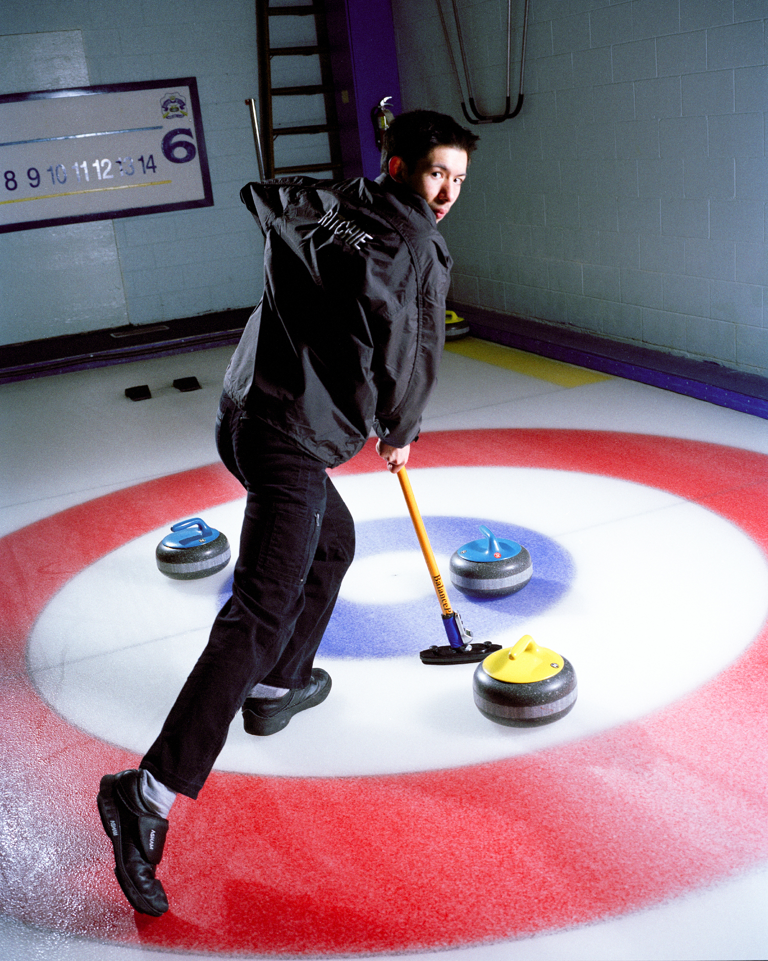 Trevor, Curling, University of British Columbia, Canada, 2009