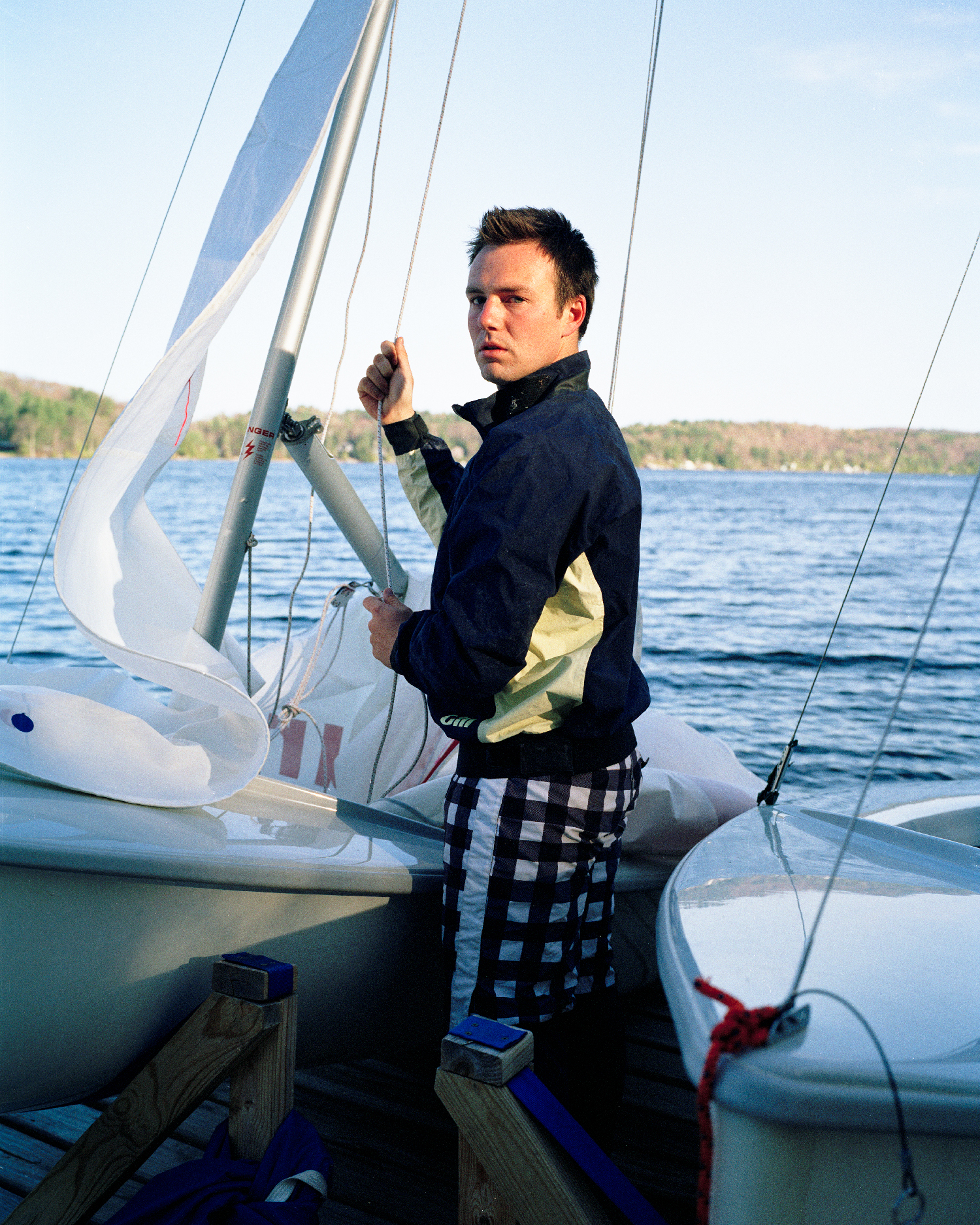 Phil, Sailing, Middlebury College, 2010