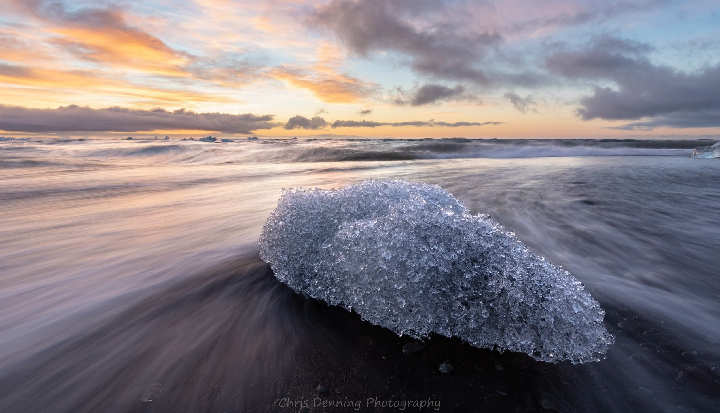 2022-2405 Diamond Beach, Jökulsárlón, south Iceland