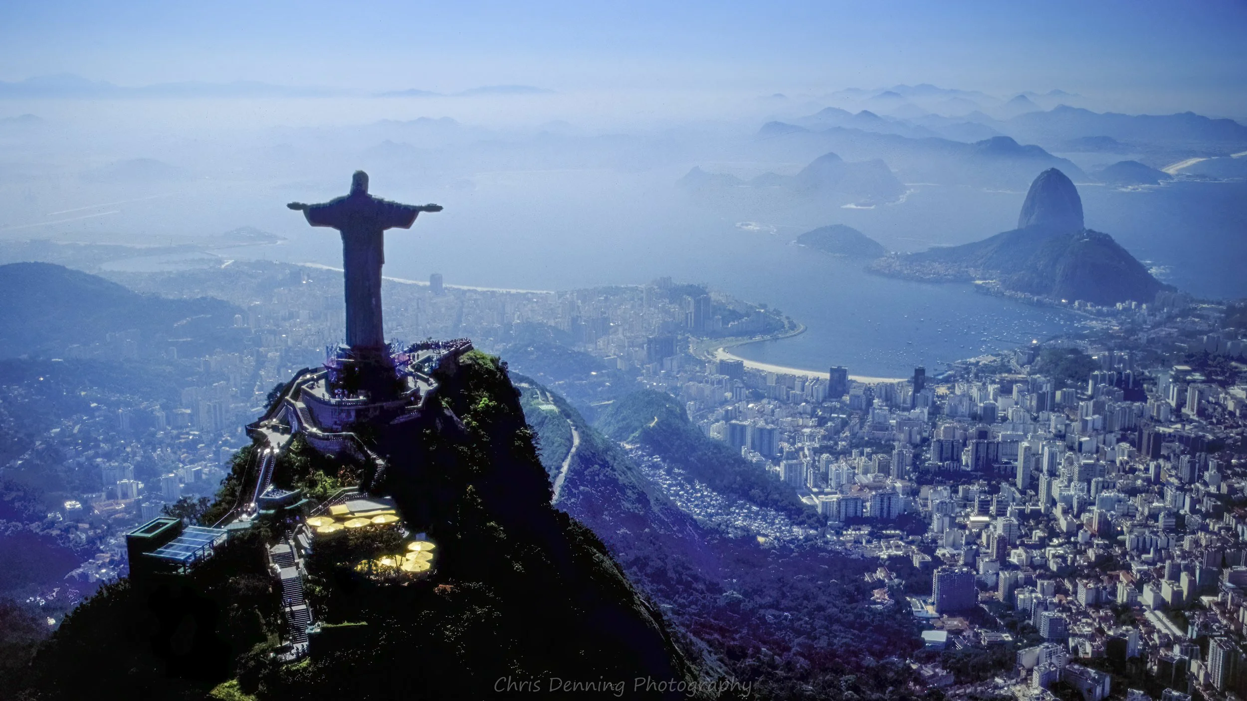 2004-239 Christ the Redeemer by helicopter, Rio, Brazil