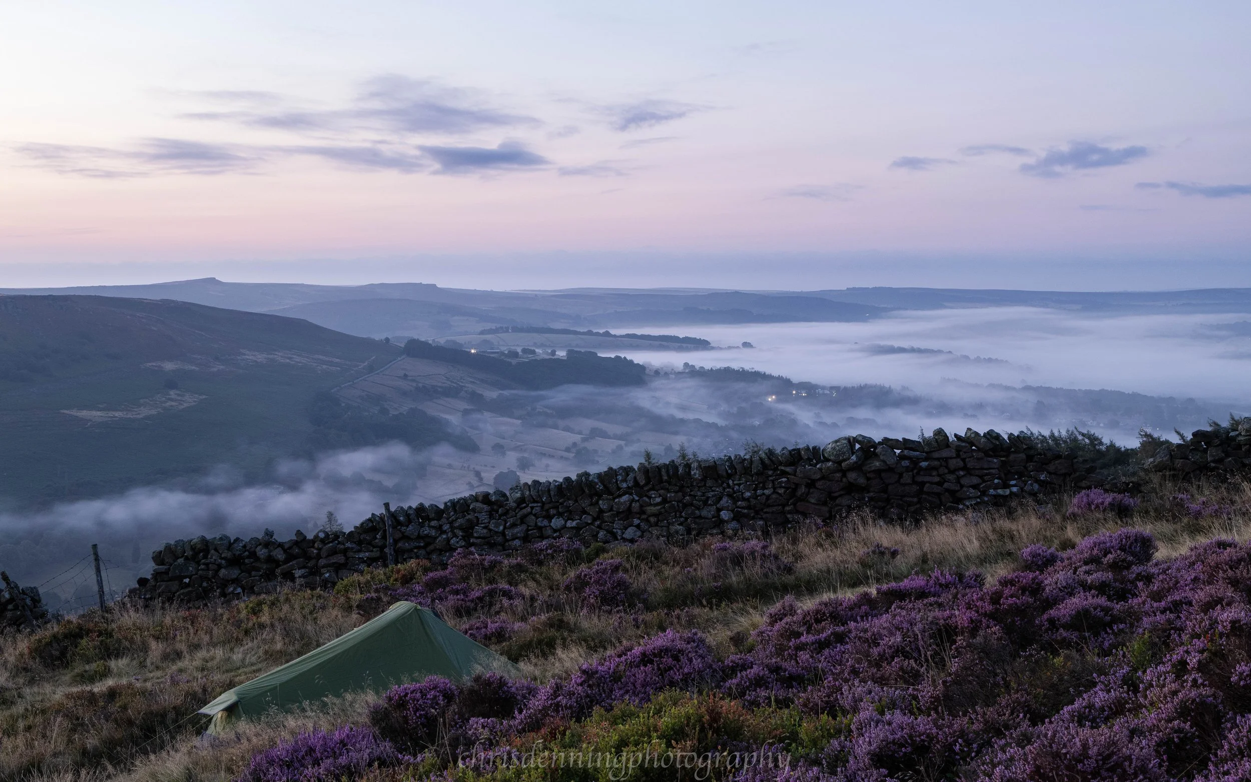 2026-1661 From Win Hill towards Bamford and Hathersage, Peak District