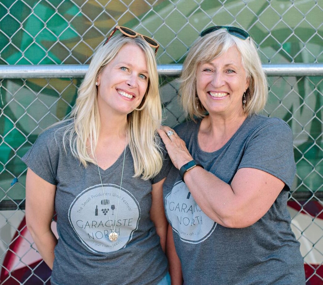 Producers of the Garagiste North Small Producers Wine Festivals: Jennifer Schell & Terry Meyer Stone photo credit Jon Adrian