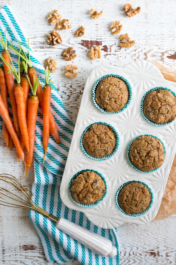 Wholesome, tender, and so delicious, One-Bowl Carrot Cake Muffins are naturally sweetened and full of all the good stuff. Grab a bowl and make these for a grab-and-go breakfast, snack or side!