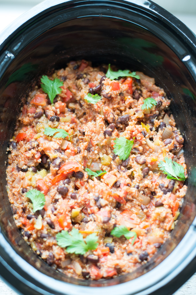 Slow Cooker Enchilada Quinoa (Dairy-Free, Gluten-Free) — Real Food ...