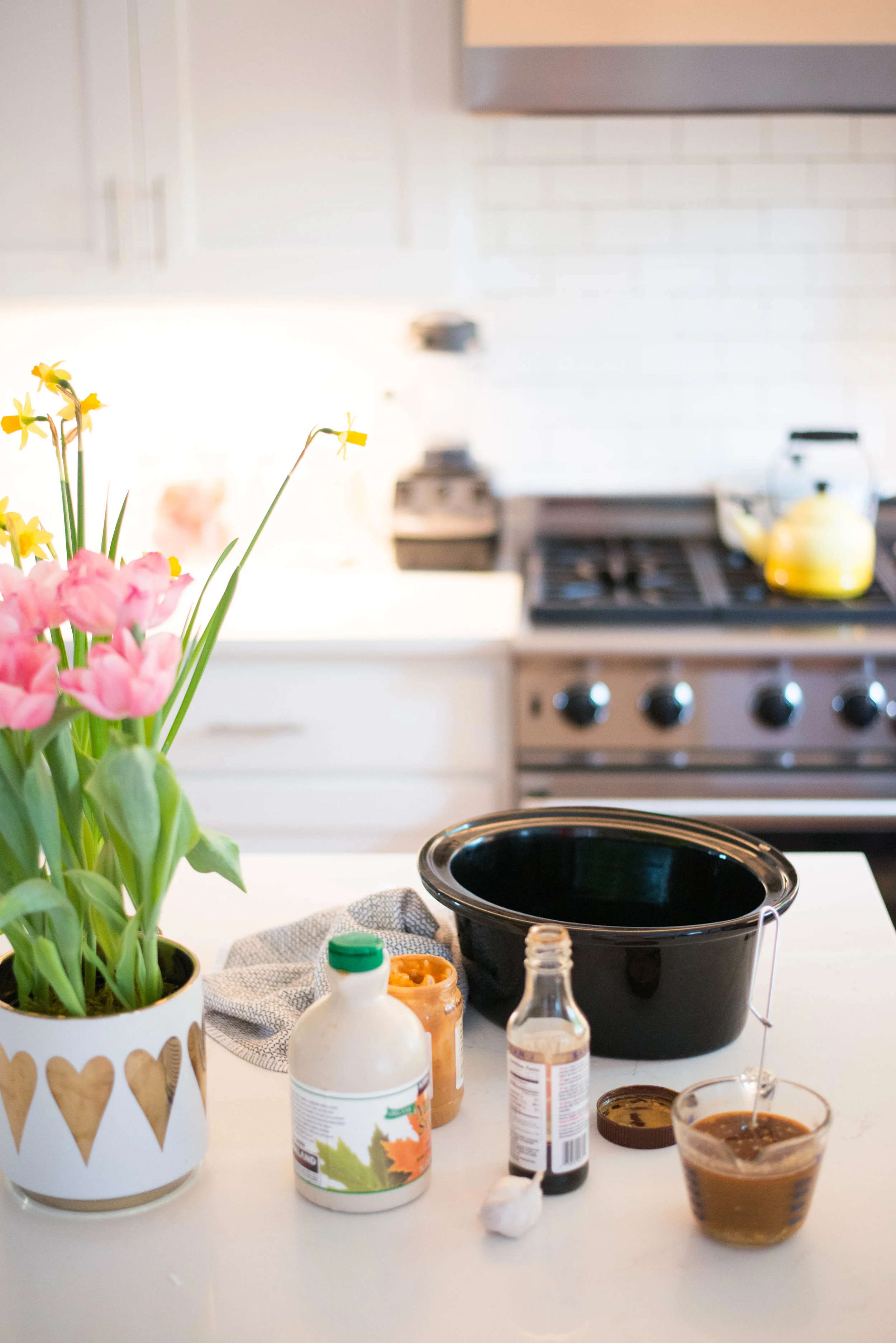 Slow Cooker Pulled Chicken with 5Ingredient Peanut Sauce — Real Food