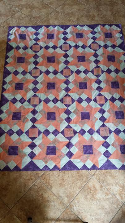 Connie German's Finished Top