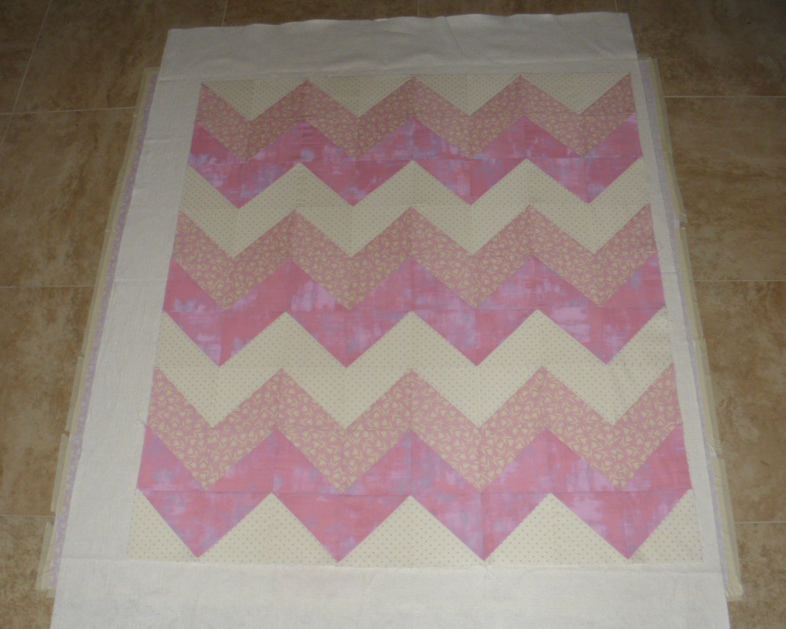 Center and smoothe out top.