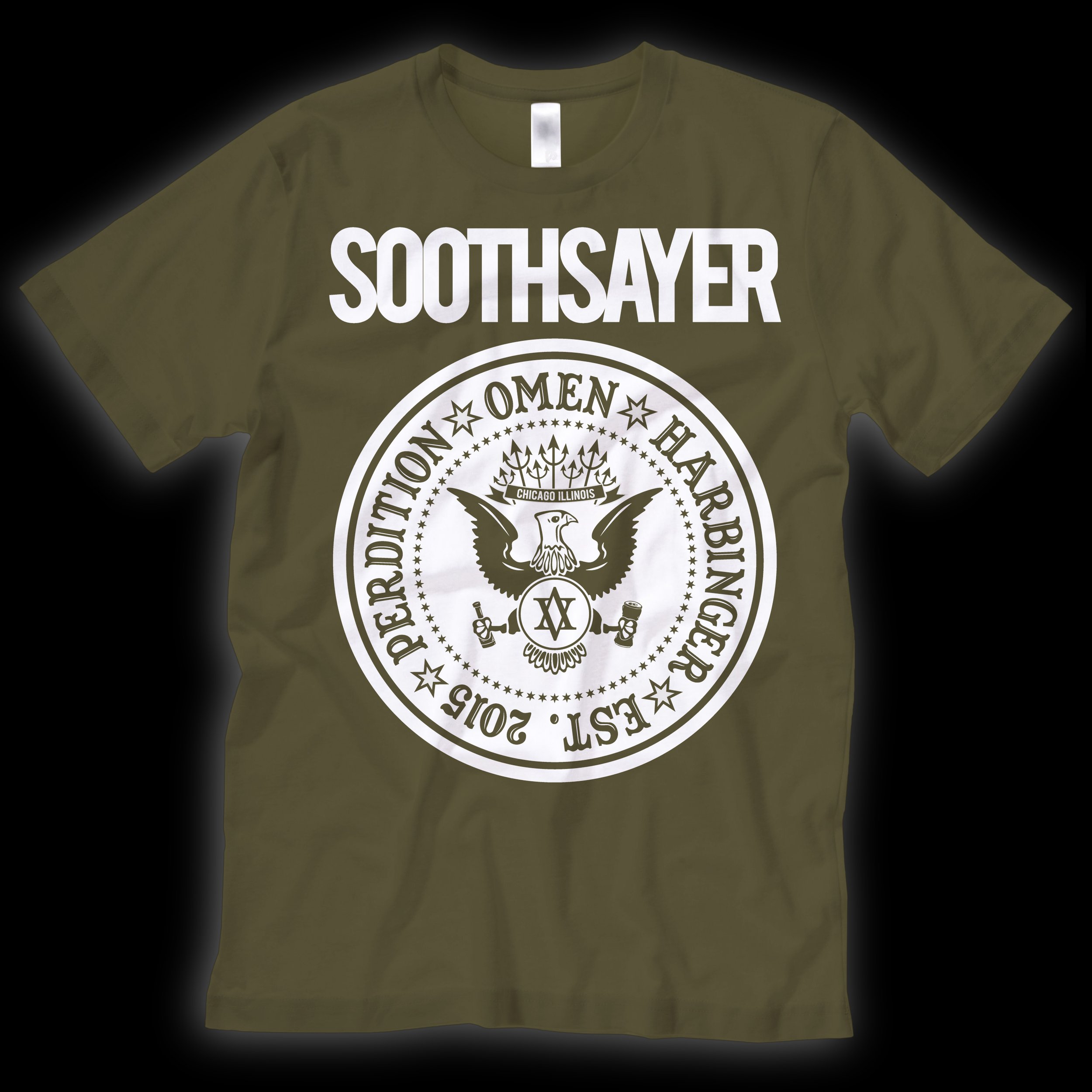 Soothsayer Ramones Tee_Green.jpg