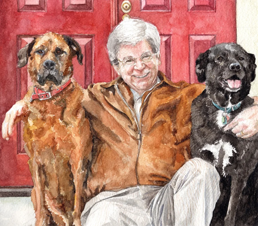 Portrait in Watercolor