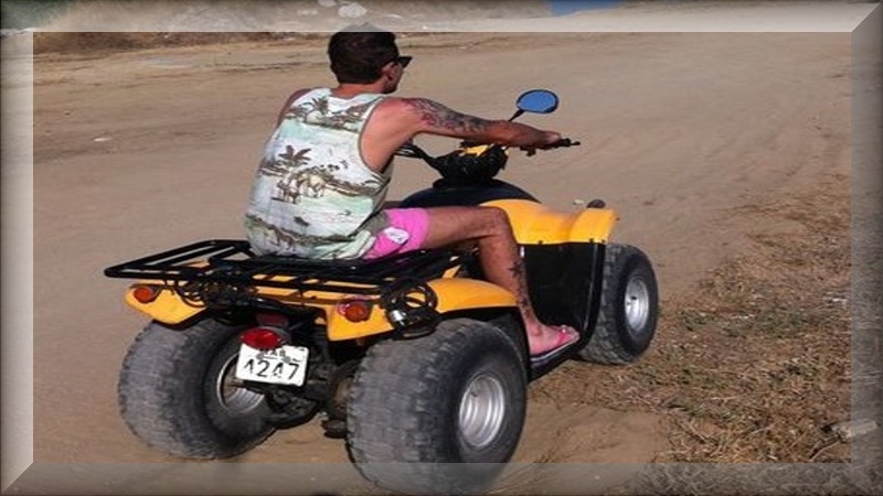 quad biking