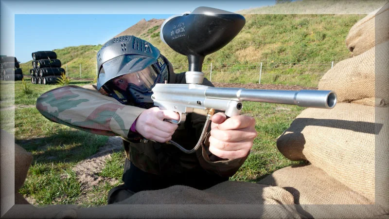 paintballing