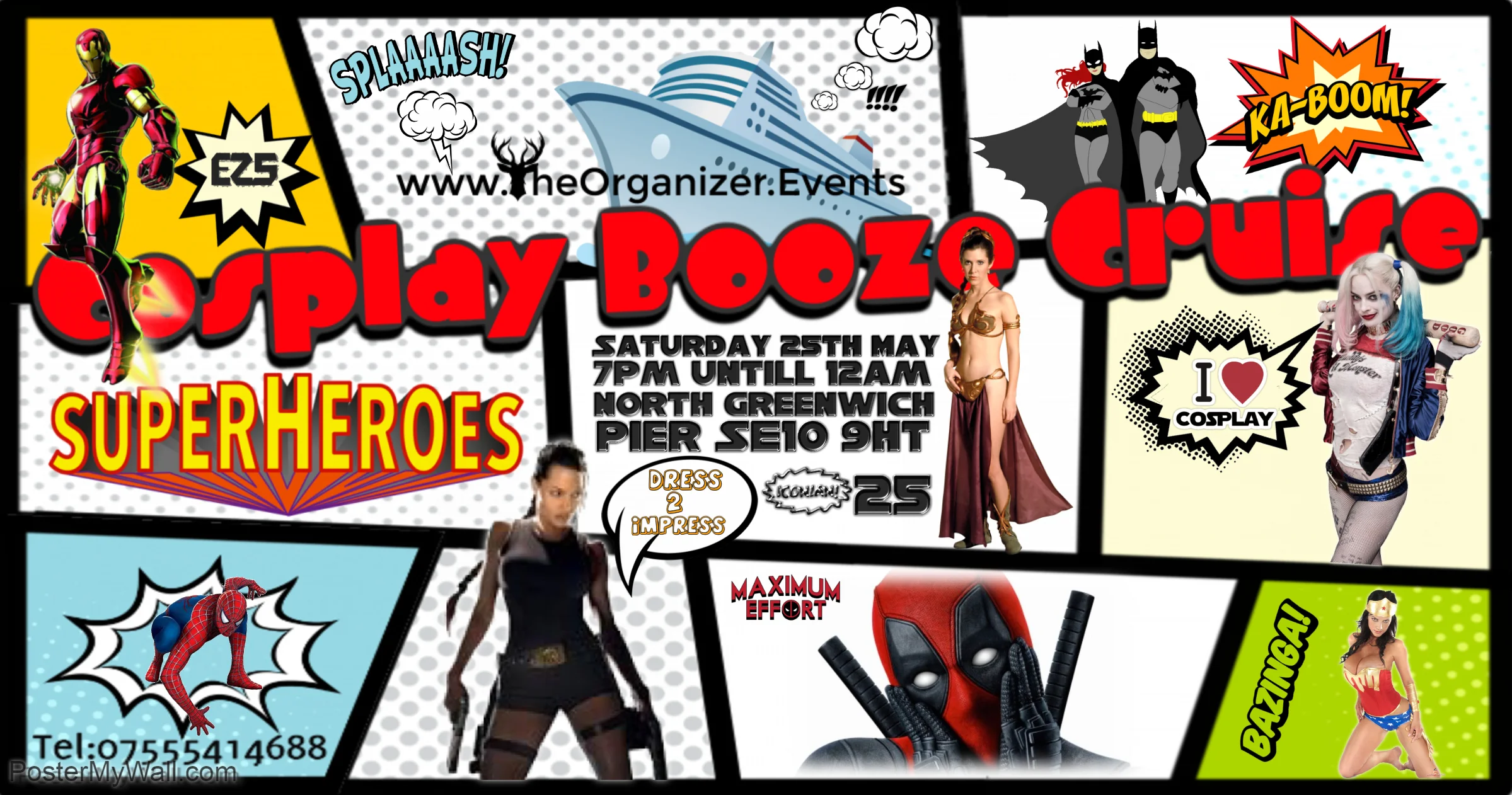 Cosplay Booze Cruise London