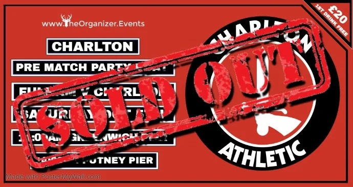 Charlton Party Boat to Fulham