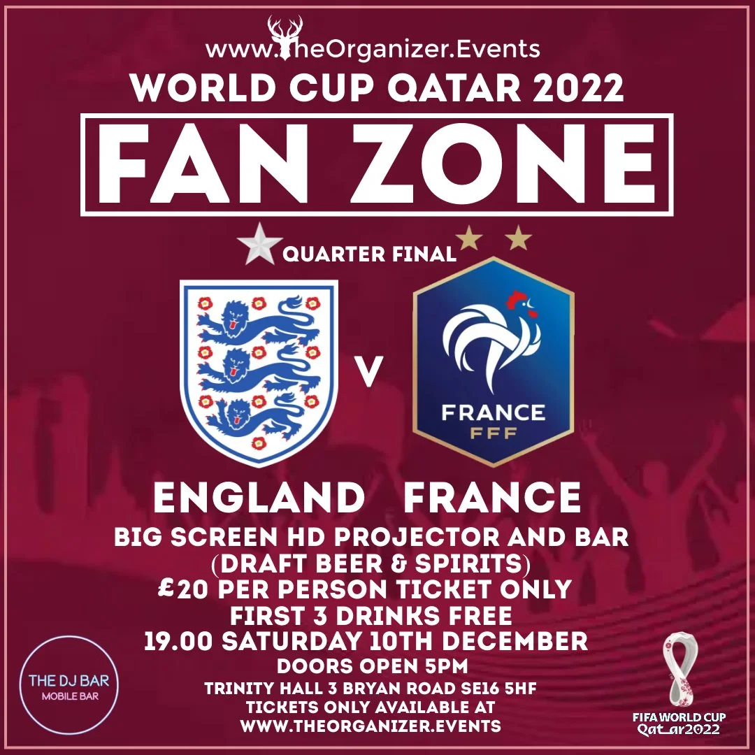 England V France  Fan Zone