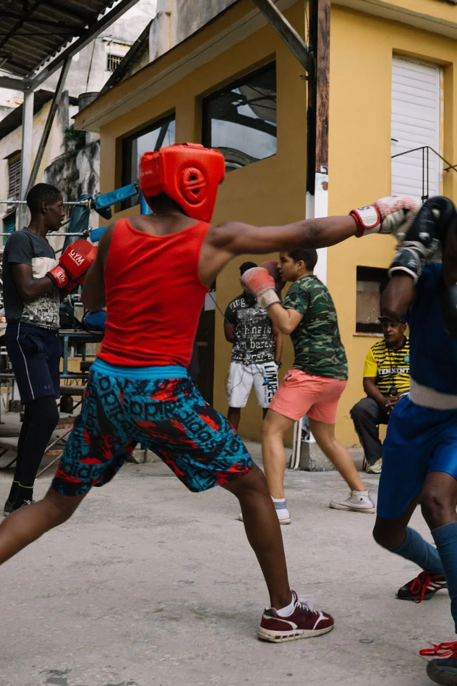 4 young fighters + 1 coach