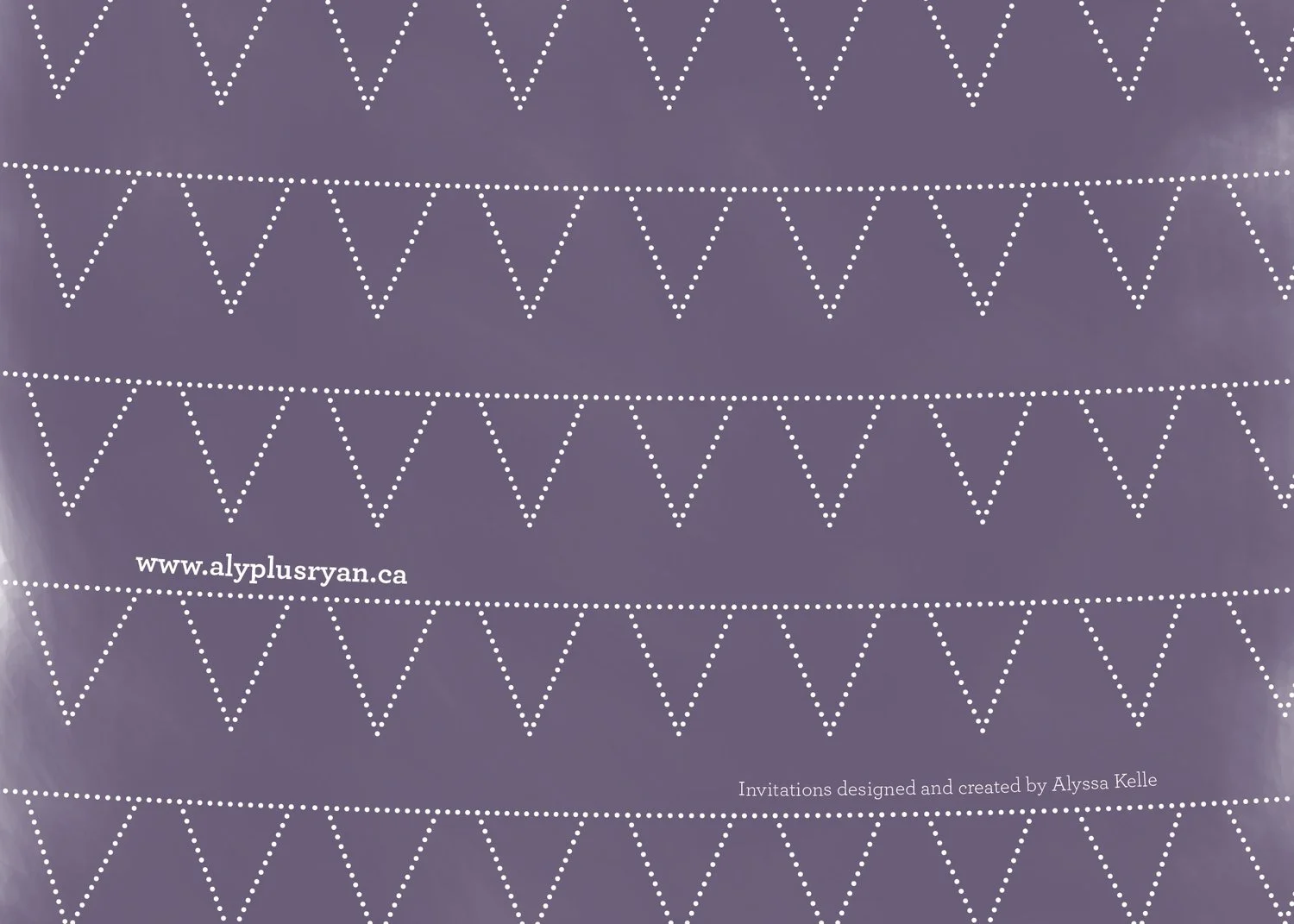 Each piece was double sided.