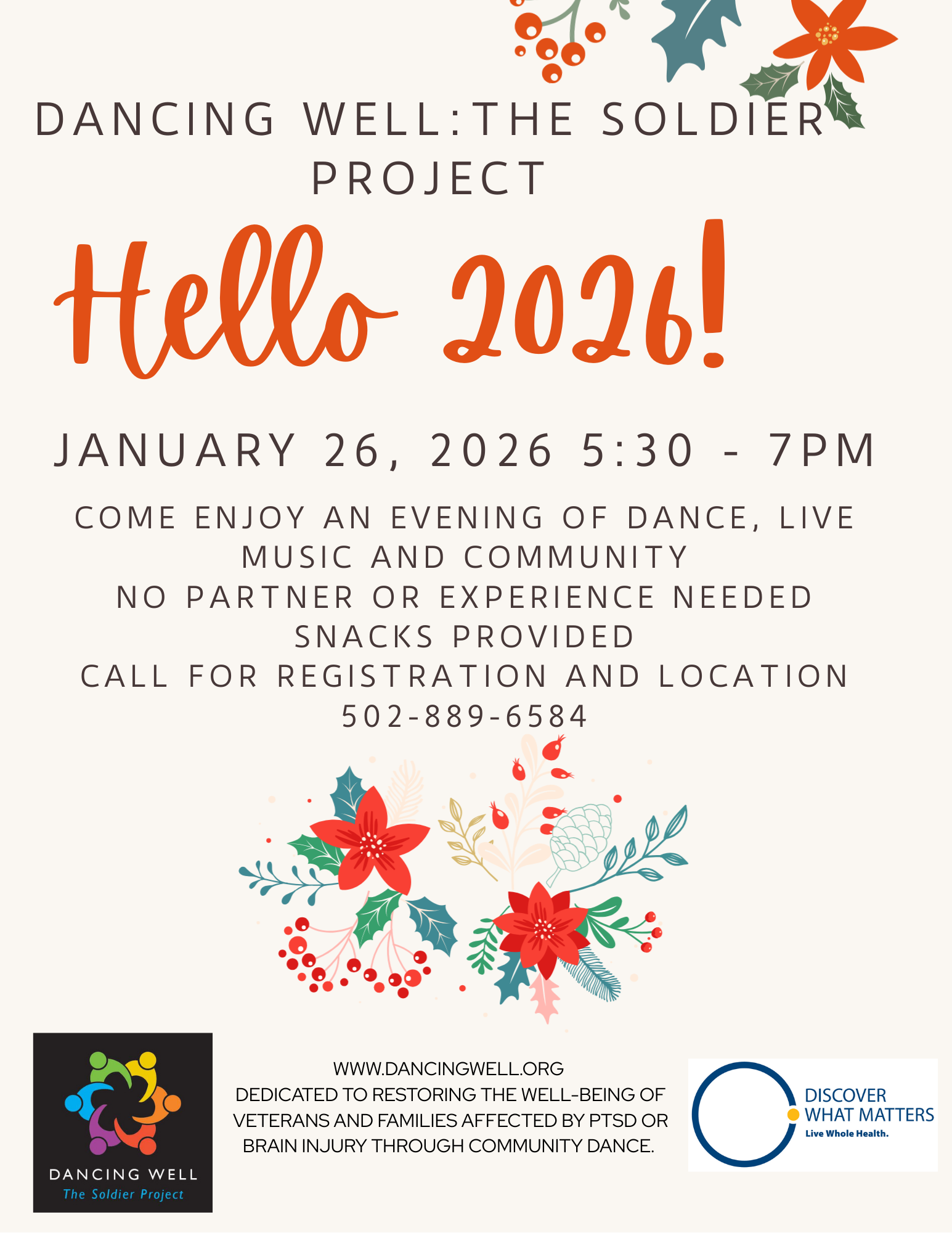 Louisville January Hello 2026 Dance