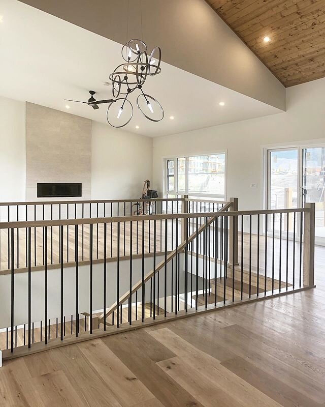 Things are really starting to coming together in this stunning Stewart Creek custom home in Canmore Alberta. Will be sharing more soon and its &lsquo;for sale&rsquo;! .
.

#russellandrusselldesignstudios #canmoredesignteam 
#designingcanmore #rockymo