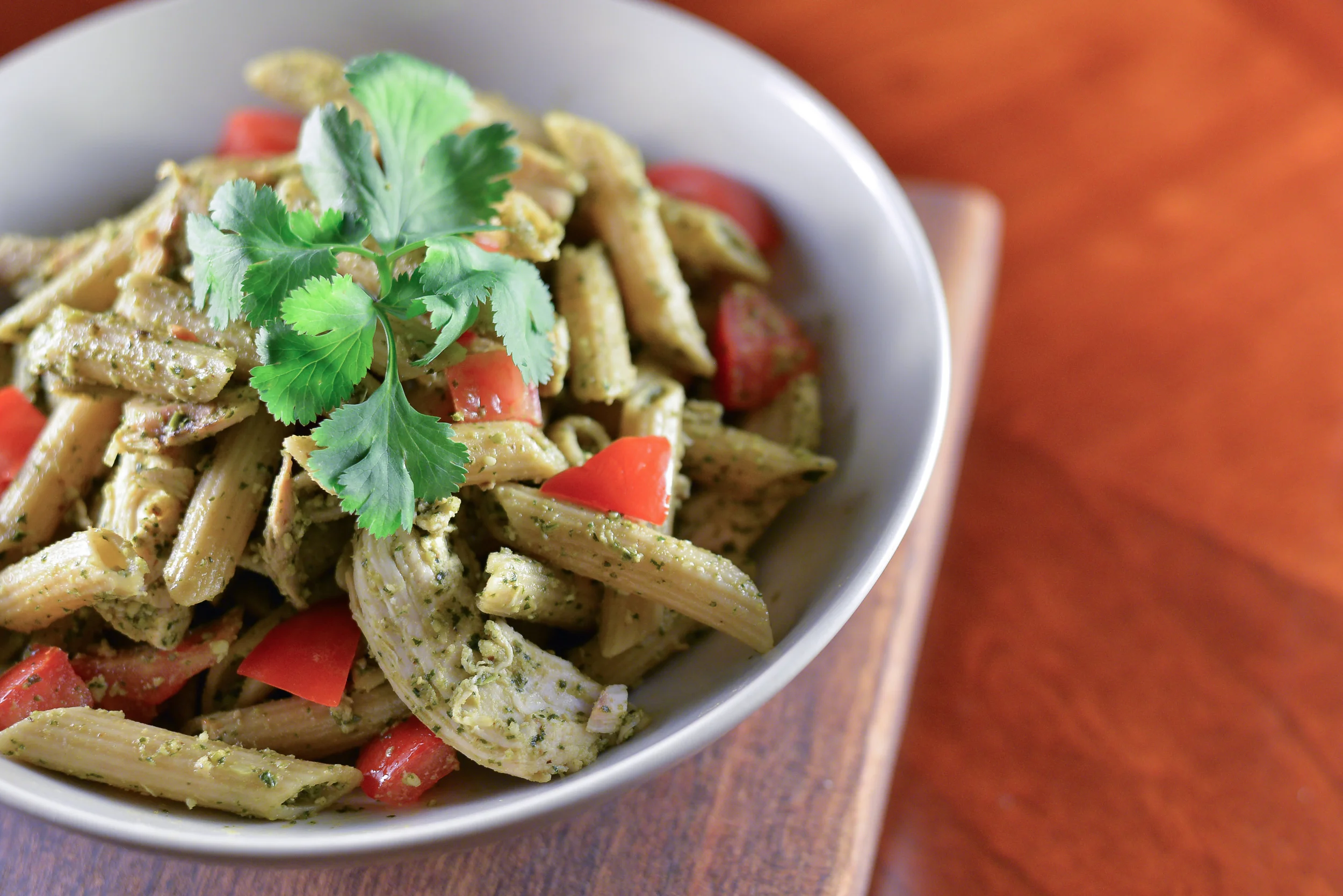 Cilantro Pesto Pasta